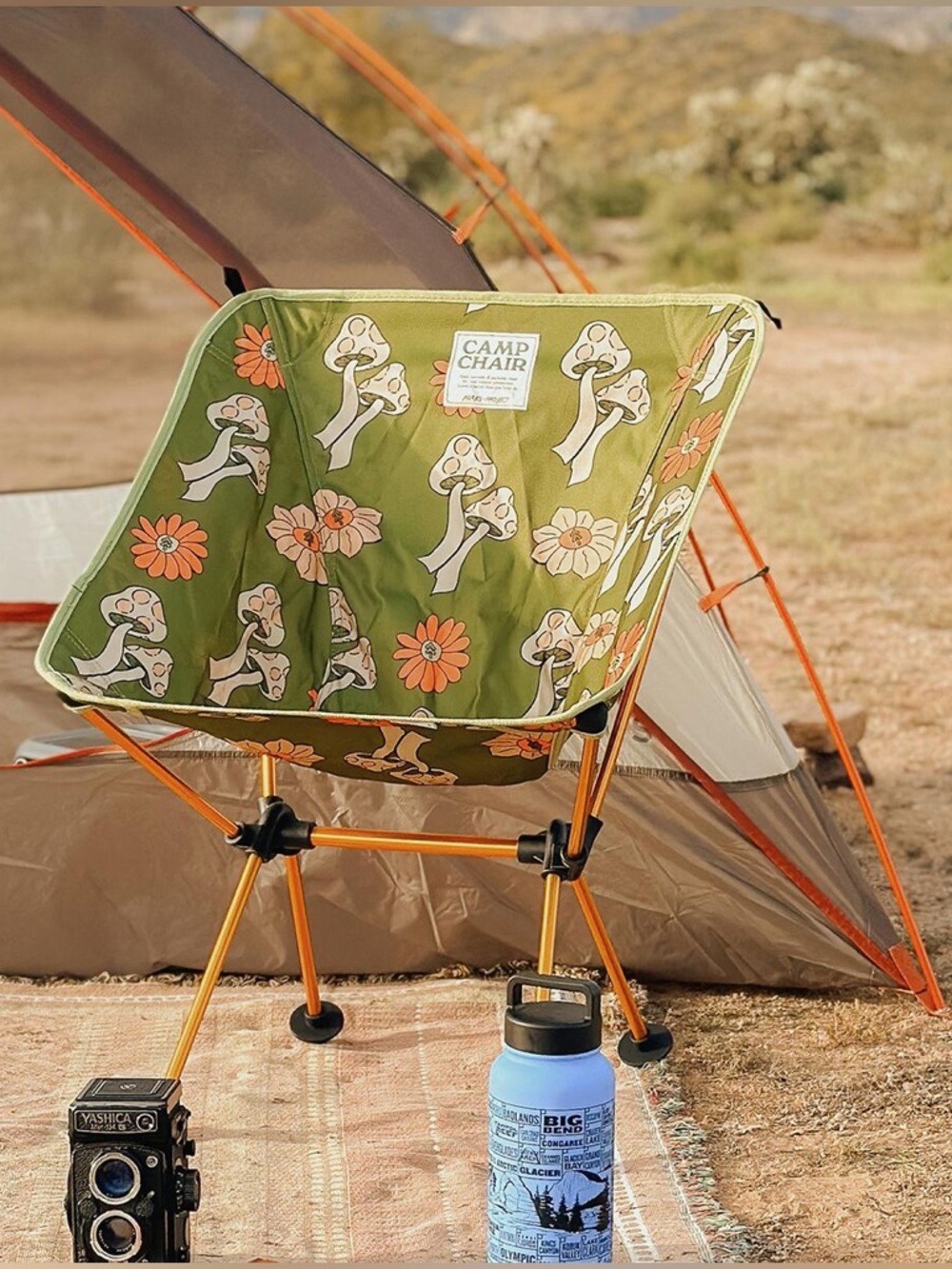 Parks Project Shrooms Packable Camp Chair - Picture 2 of 16